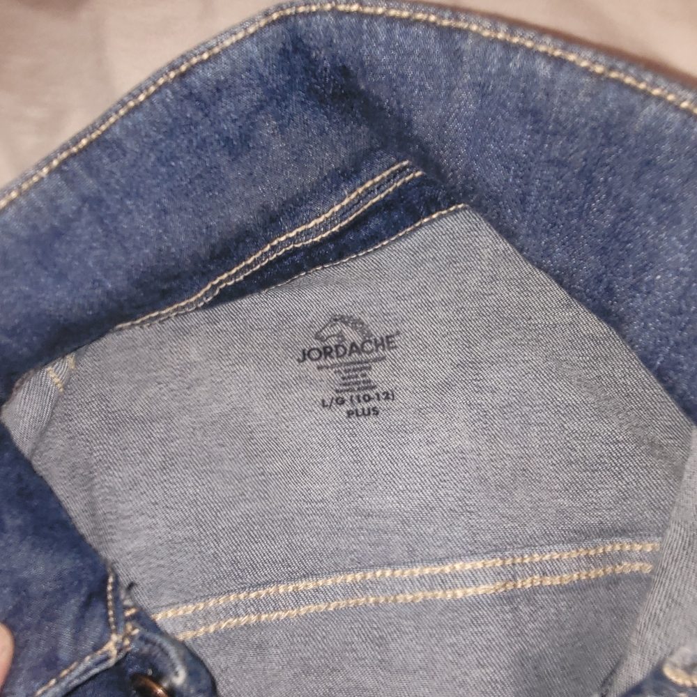 Jordache Blue Denim Jean Jacket